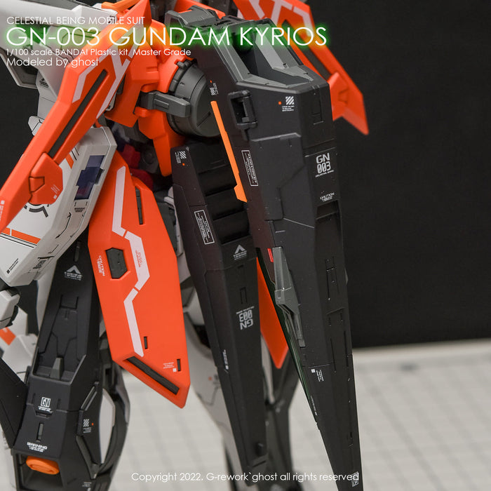 G-Rework Decal - [MG] GN-003 Gundam Kyrios