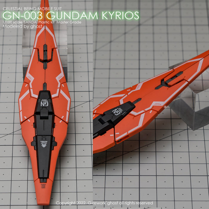 G-Rework Decal - [MG] GN-003 Gundam Kyrios