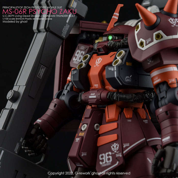 G-Rework Decal - [MG] Psycho Zaku [Thunder Bolt Ver.]