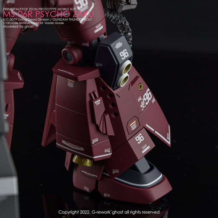 G-Rework Decal - [MG] Psycho Zaku [Thunder Bolt Ver.]