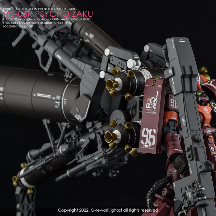 G-Rework Decal - [MG] Psycho Zaku [Thunder Bolt Ver.]