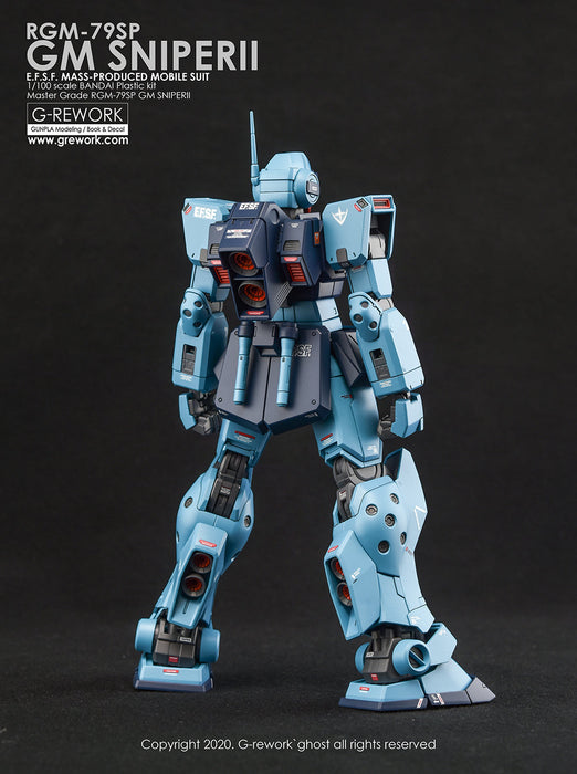 G-Rework Decal - [MG] RGM-79SP GM Sniper II