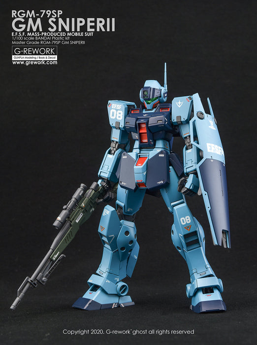 G-Rework Decal - [MG] RGM-79SP GM Sniper II