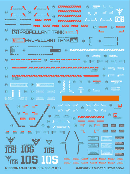 G-Rework Decal - [MG] Sinanju Stein