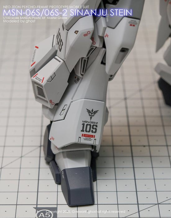 G-Rework Decal - [MG] Sinanju Stein