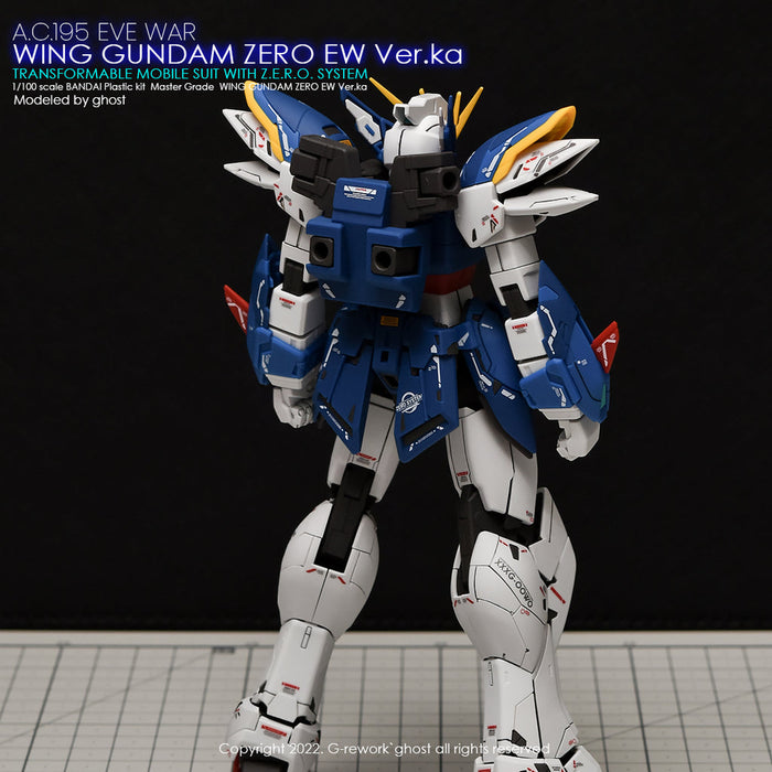 G-Rework Decal - [MG] Wing Zero EW Ver.Ka