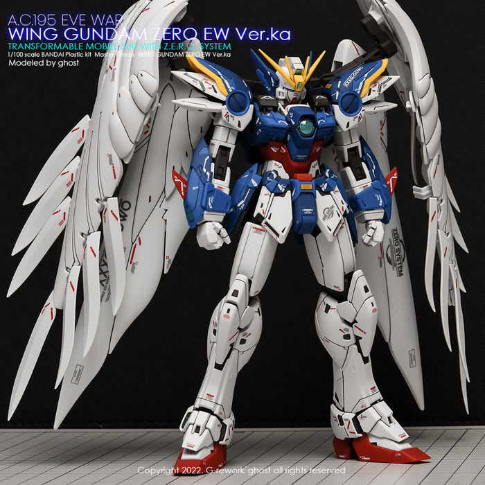 G-Rework Decal - [MG] Wing Zero EW Ver.Ka