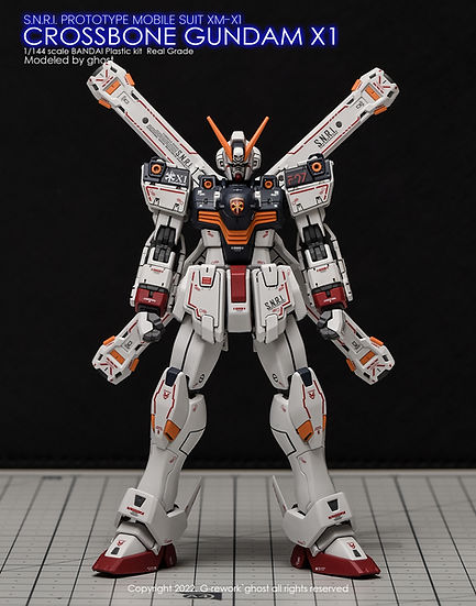 G-Rework Decal - [RG] Crossbone Gundam X1