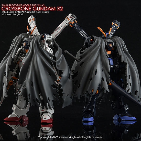 G-Rework Decal - [RG] Crossbone Gundam X1