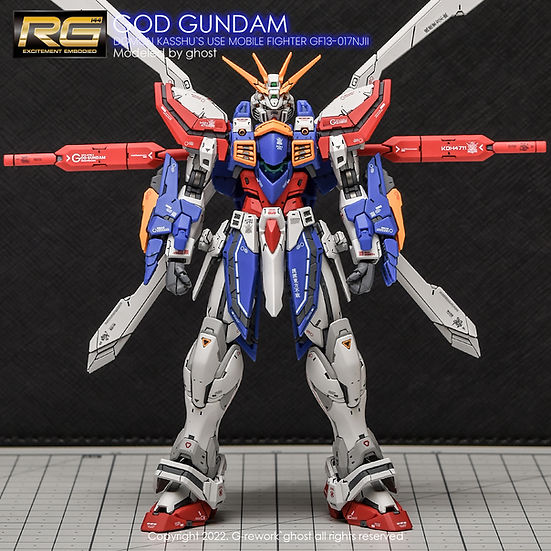 G-Rework Decal - [RG] God Gundam