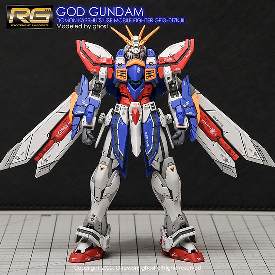 G-Rework Decal - [RG] God Gundam