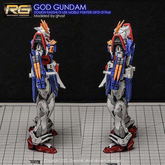 G-Rework Decal - [RG] God Gundam