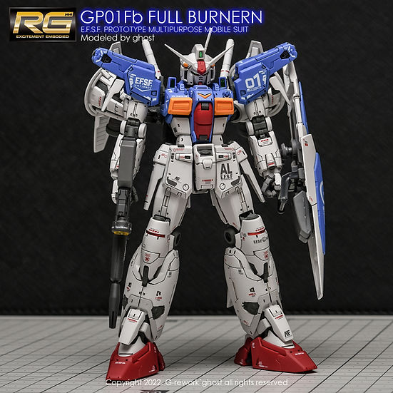 G-Rework Decal - [RG] Gundam GP01FB Full Burnern