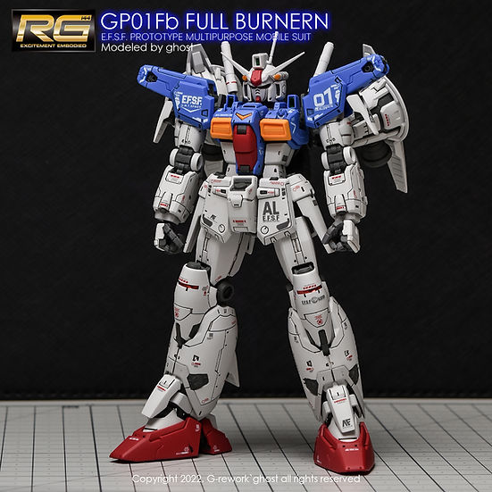 G-Rework Decal - [RG] Gundam GP01FB Full Burnern