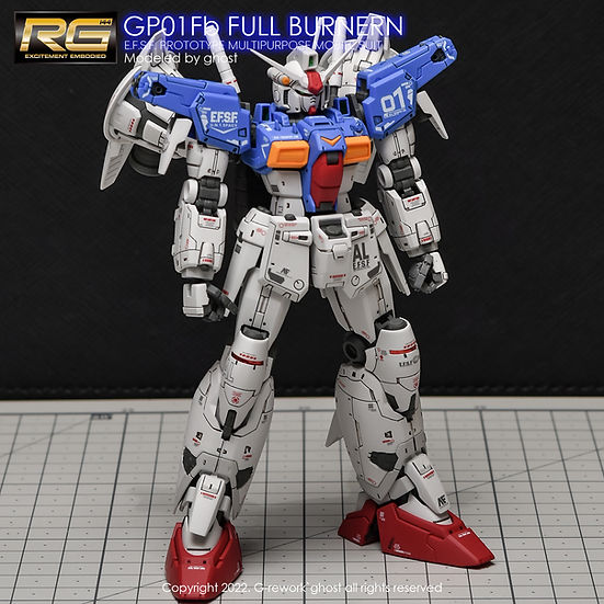 G-Rework Decal - [RG] Gundam GP01FB Full Burnern