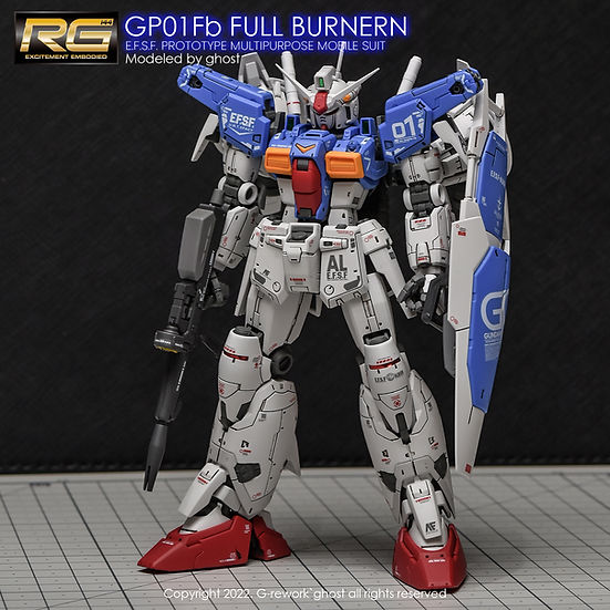 G-Rework Decal - [RG] Gundam GP01FB Full Burnern