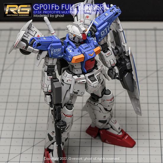 G-Rework Decal - [RG] Gundam GP01FB Full Burnern