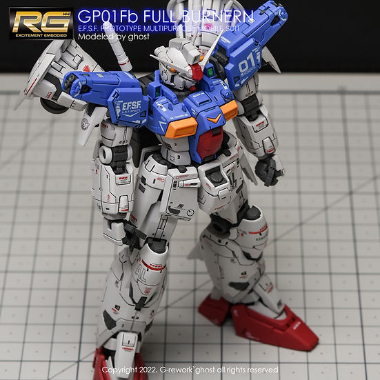 G-Rework Decal - [RG] Gundam GP01FB Full Burnern