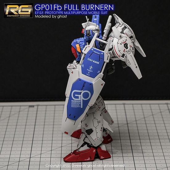 G-Rework Decal - [RG] Gundam GP01FB Full Burnern