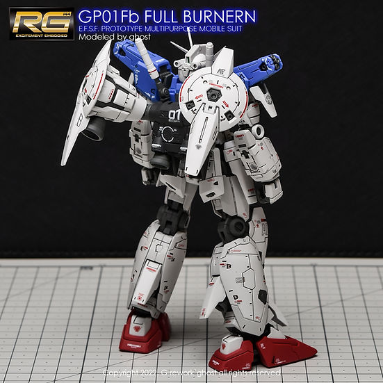 G-Rework Decal - [RG] Gundam GP01FB Full Burnern