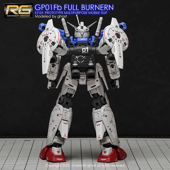 G-Rework Decal - [RG] Gundam GP01FB Full Burnern