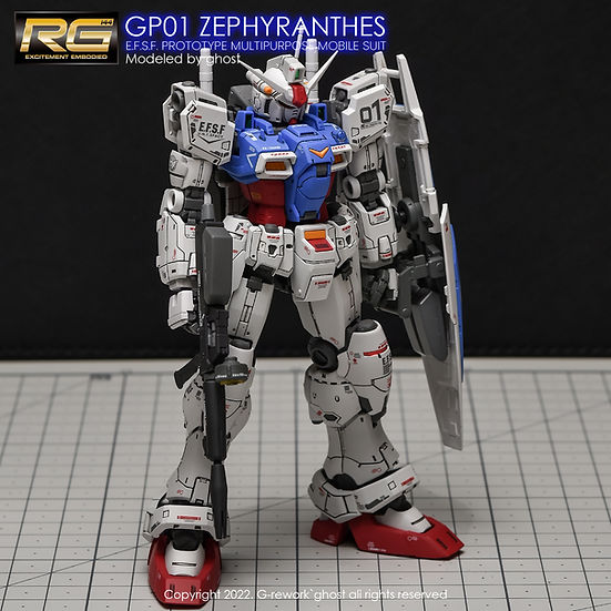 G-Rework Decal - [RG] Gundam GP01 Zephyranthes