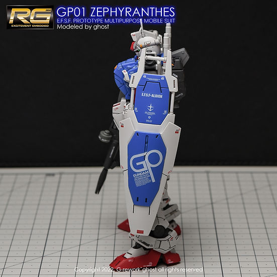 G-Rework Decal - [RG] Gundam GP01 Zephyranthes