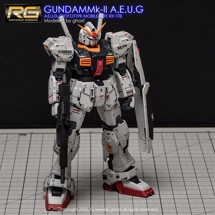 G-Rework Decal - [RG] RX-178 MK-II Gundam [A.E.U.G]