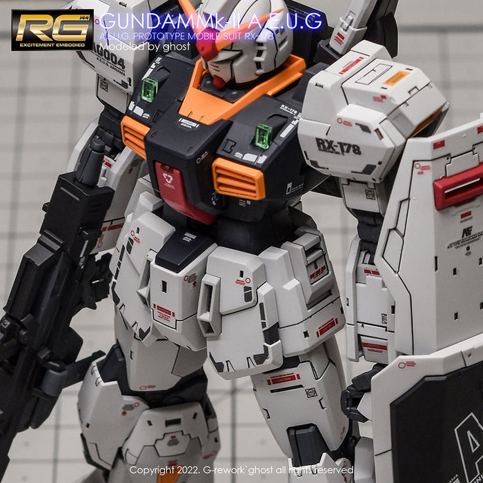 G-Rework Decal - [RG] RX-178 MK-II Gundam [A.E.U.G]