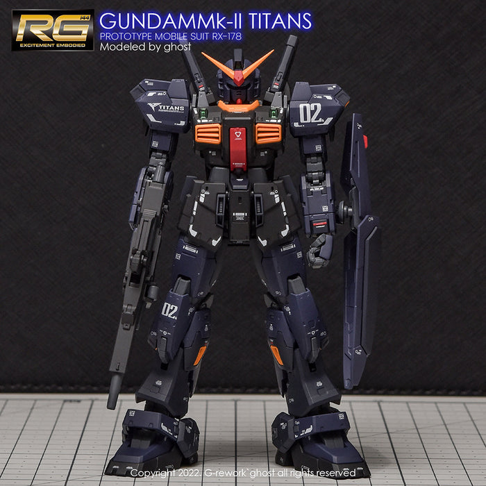 G-Rework Decal - [RG] RX-178 MK-II Gundam [Titans]