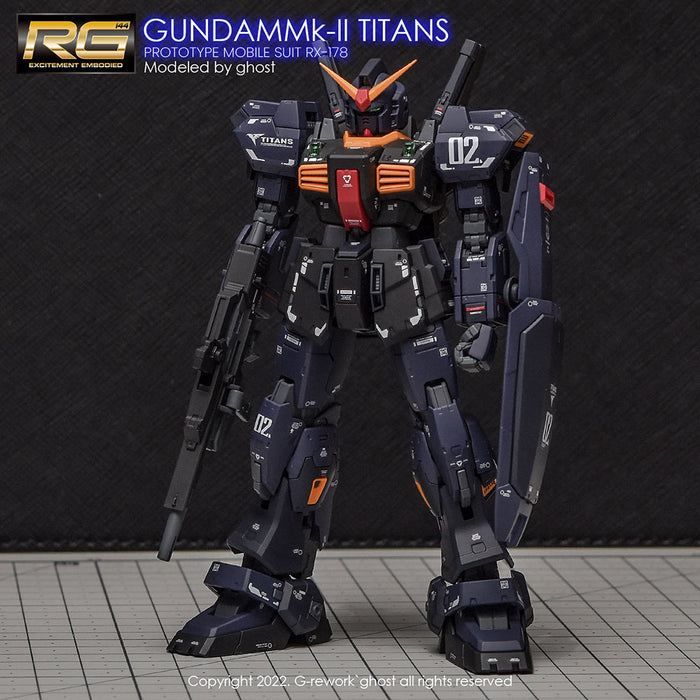 G-Rework Decal - [RG] RX-178 MK-II Gundam [Titans]