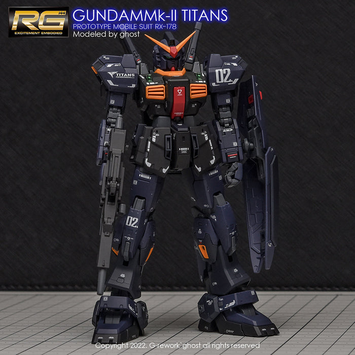 G-Rework Decal - [RG] RX-178 MK-II Gundam [Titans]