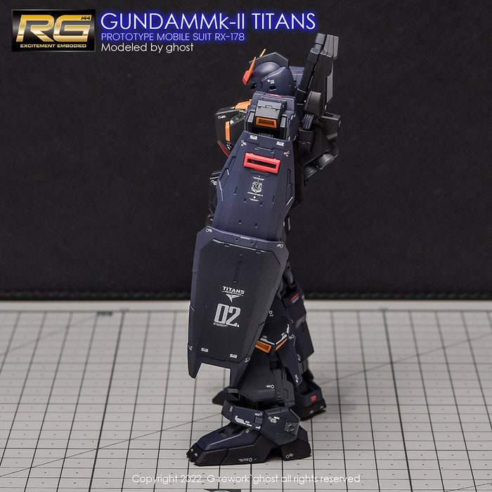 G-Rework Decal - [RG] RX-178 MK-II Gundam [Titans]