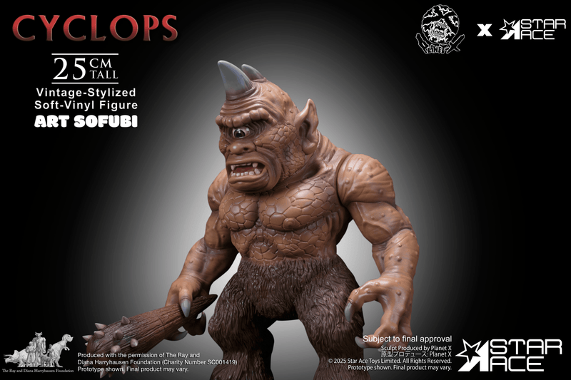 Cyclops (Vintage-Stylized Soft-vinyl Figure)