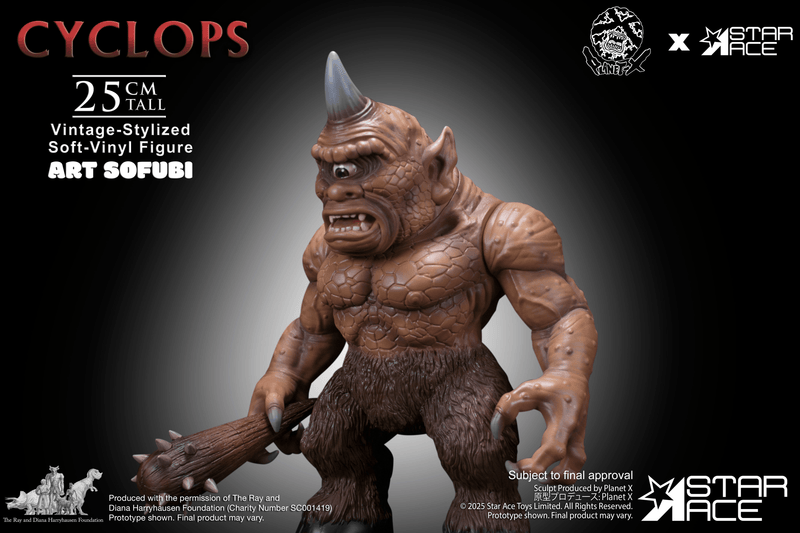 Cyclops (Vintage-Stylized Soft-vinyl Figure)