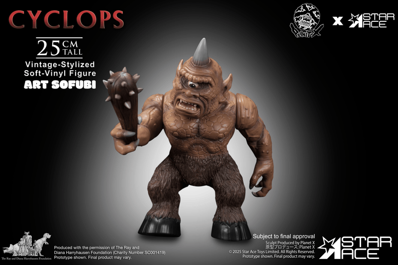 Cyclops (Vintage-Stylized Soft-vinyl Figure)