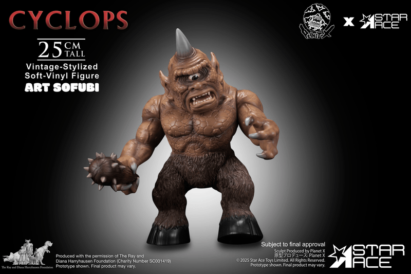 Cyclops (Vintage-Stylized Soft-vinyl Figure)