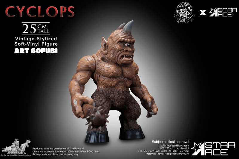 Cyclops (Vintage-Stylized Soft-vinyl Figure)