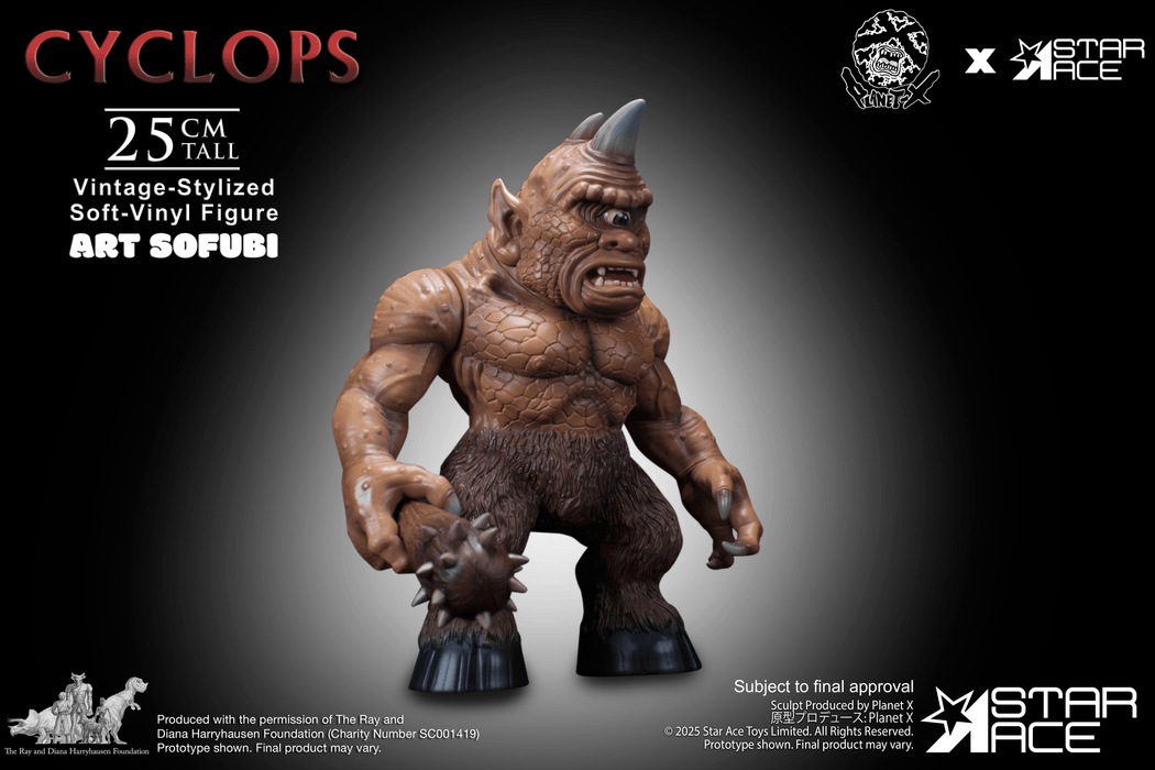 [Pre-Order][ETA Q2 2026] Cyclops (Vintage-Stylized Soft-vinyl Figure)