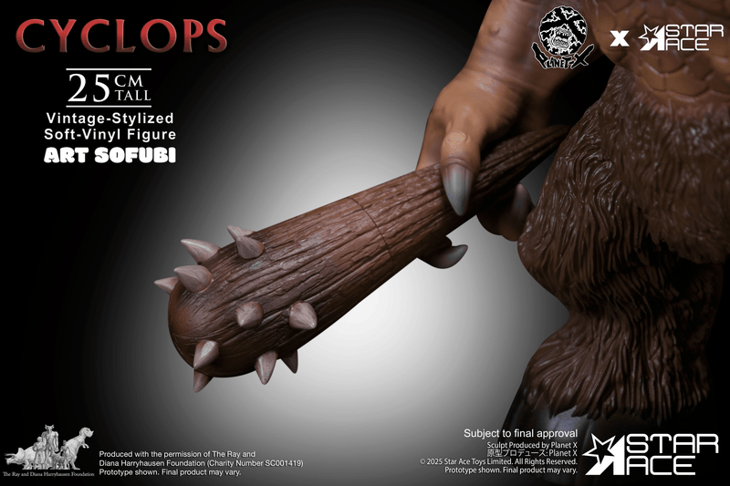Cyclops (Vintage-Stylized Soft-vinyl Figure)