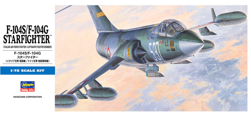 [D17] F-104S/F-104G Starfighter (Italian/Luftwaffe) 1/72