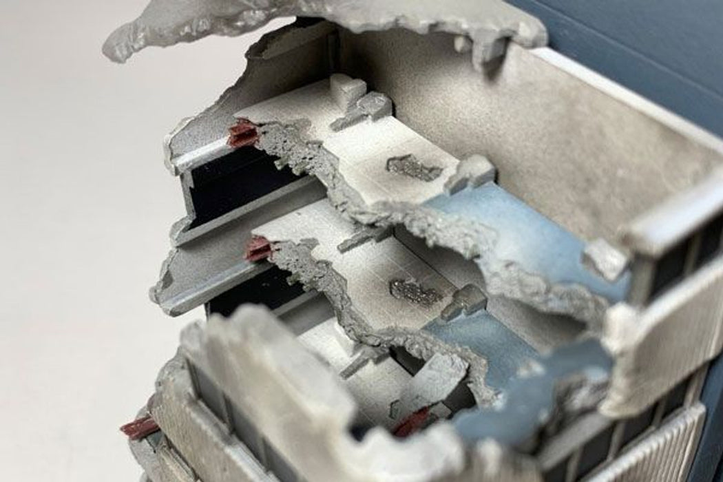 DCM22 Dio Com Ruins Building 1/144