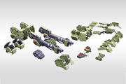 HMM - Liger Zero Panzer Unit Marking Plus Ver. - Zoids 1/72 (Re-Run)