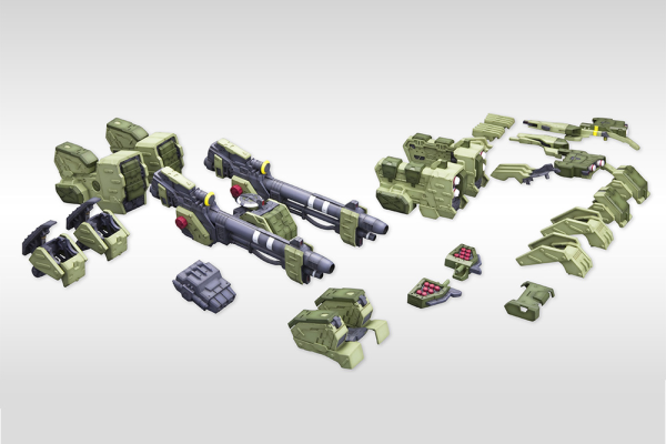 HMM - Liger Zero Panzer Unit Marking Plus Ver. - Zoids 1/72 (Re-Run)