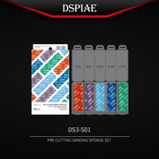 Dspiae DS3-S01 Reusable Abrasive Sponge Sandpaper 3mm Set (5 Types)