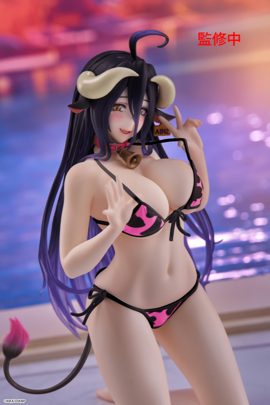 Desktop Cute - Albedo (Cow-Print Swimsuit Ver.) Renewal - Overlord