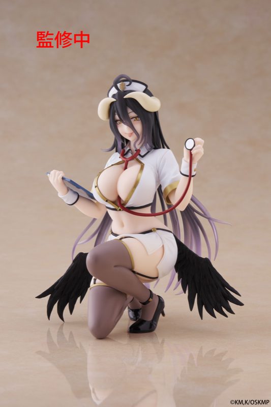 Desktop Cute - Albedo (Nurse Ver.) - Overlord