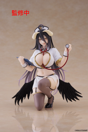 Desktop Cute - Albedo (Nurse Ver.) - Overlord