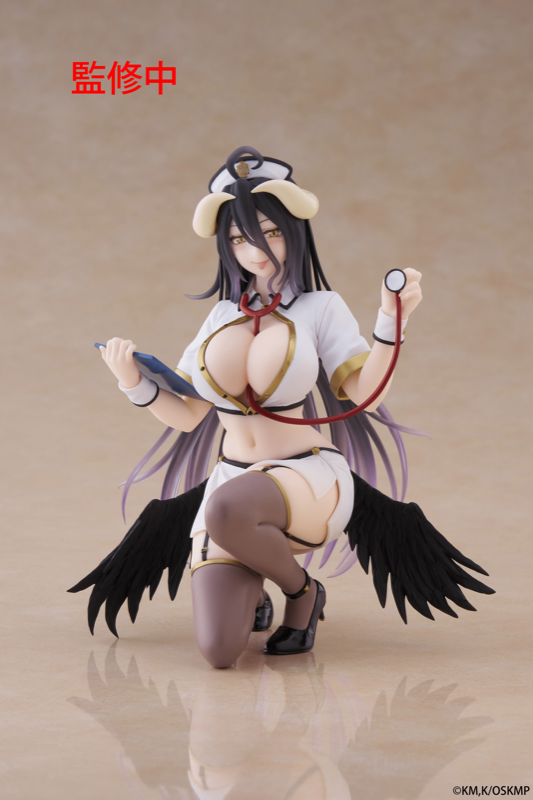 Desktop Cute - Albedo (Nurse Ver.) - Overlord