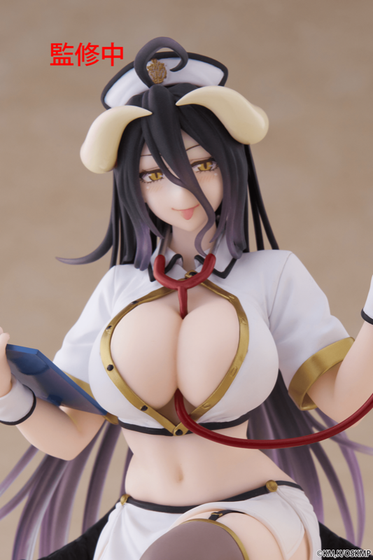 Desktop Cute - Albedo (Nurse Ver.) - Overlord